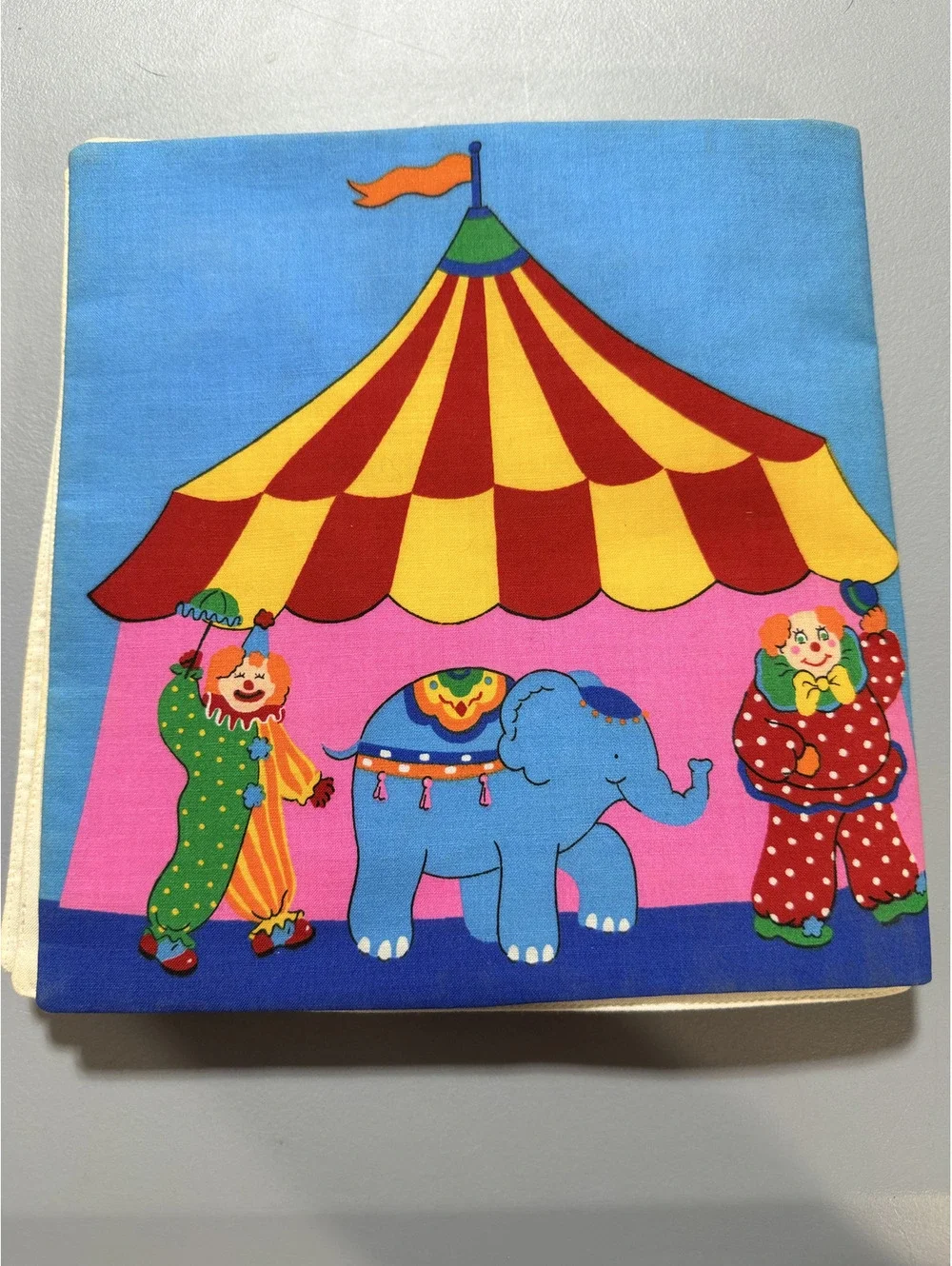 Here Come the Clowns - Soft Cloth Children's Book